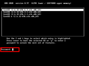 GRUB Password